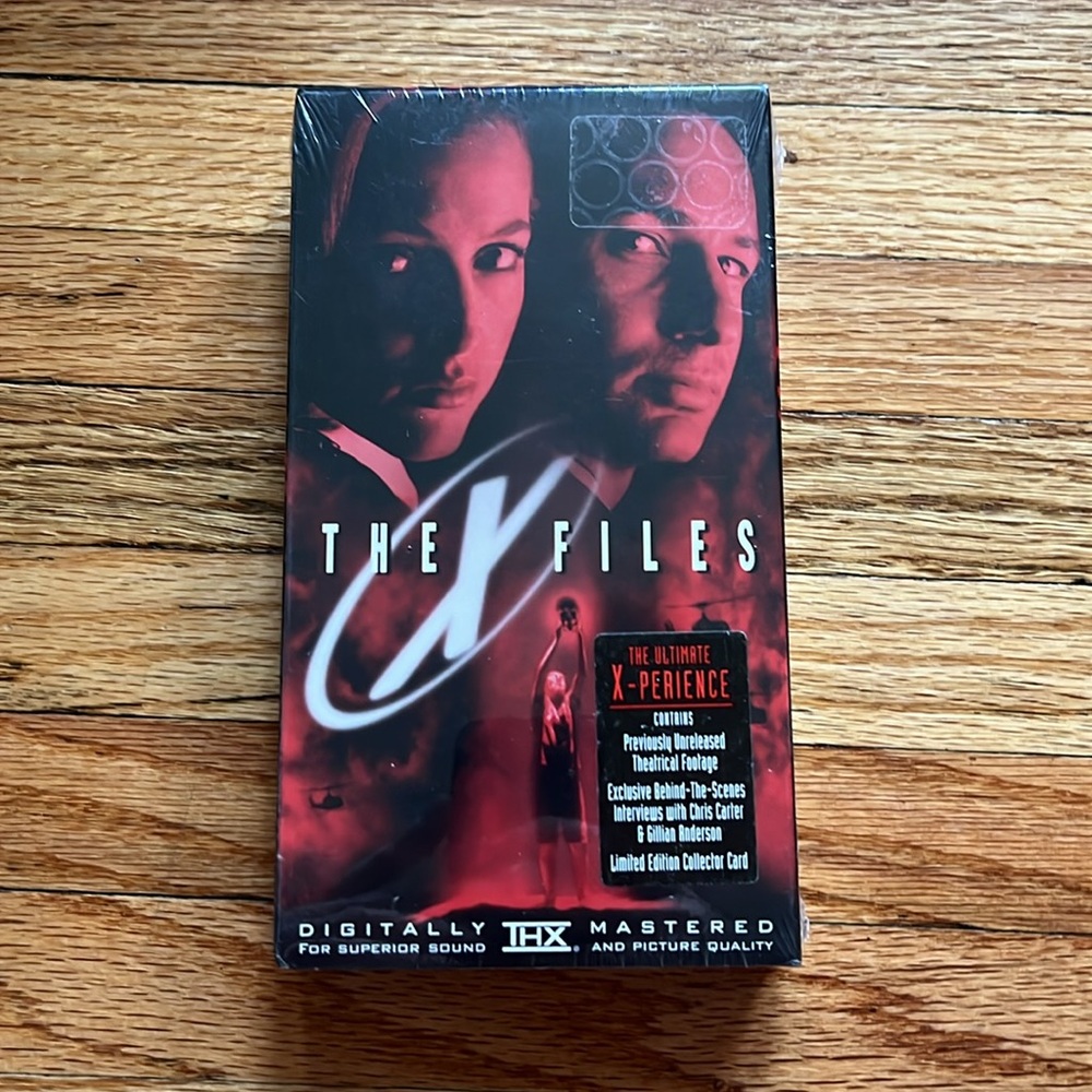 The X- Files Fight The Future / VHS 1998 / New Sealed